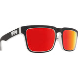 SPY Helm Whitewall - Happy Grey Green with Red Spectra Mirror Sunglasses Sunglasses Spy 