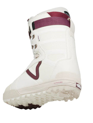 VANS x Benny Urban Hi-Standard Pro Snowboard Boots Marshmallow/Burgundy 2024 Men's Snowboard Boots Vans 