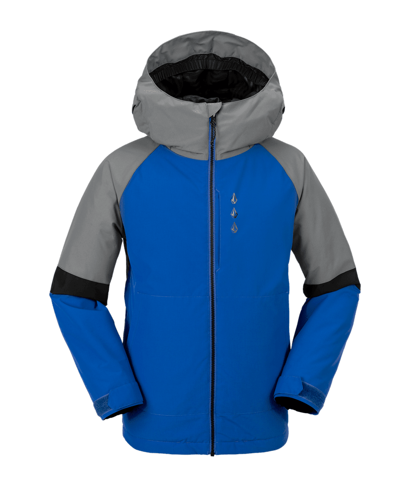 VOLCOM Kids Sawmill Insulated Snowboard Jacket Electric Blue 2024 Youth Snow Jackets Volcom 