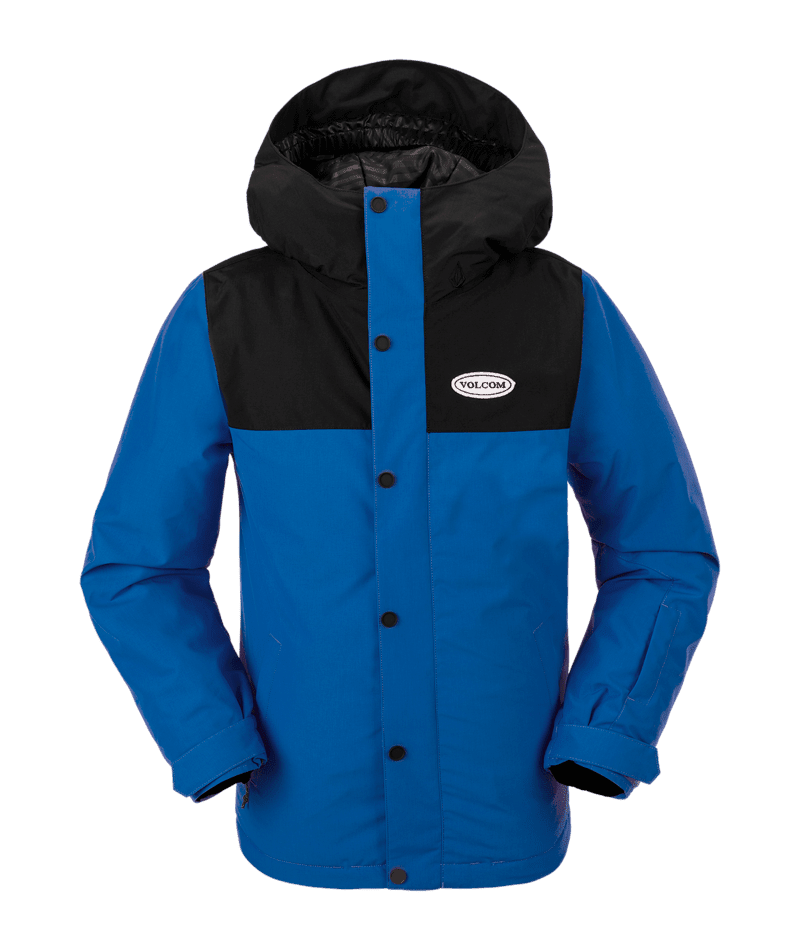 VOLCOM Kids Stone 91 Insulated Snowboard Jacket Electric Blue 2024 Youth Snow Jackets Volcom 