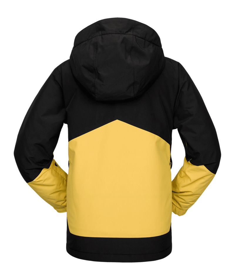 VOLCOM Youth Ryder Insulated Snowboard Jacket Dark Yellow Youth Snow Jackets Volcom 