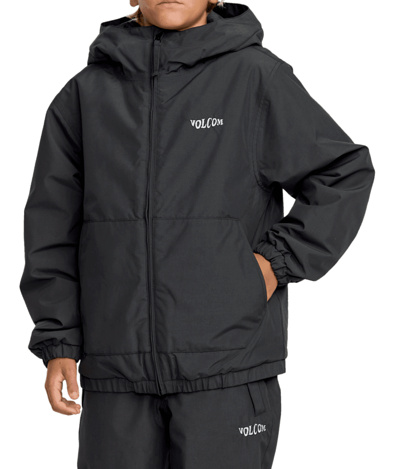 VOLCOM Youth Chaos Snow Jacket Black 2026 Youth Snow Jackets Volcom 