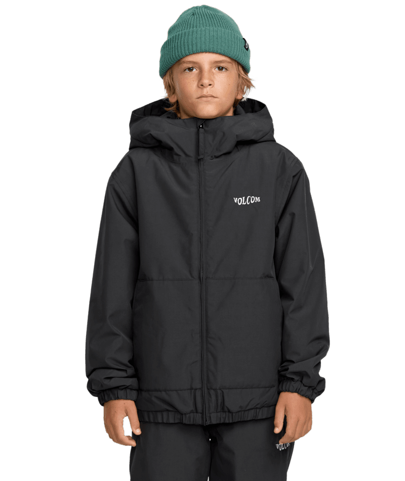 VOLCOM Youth Chaos Snow Jacket Black 2026 Youth Snow Jackets Volcom 