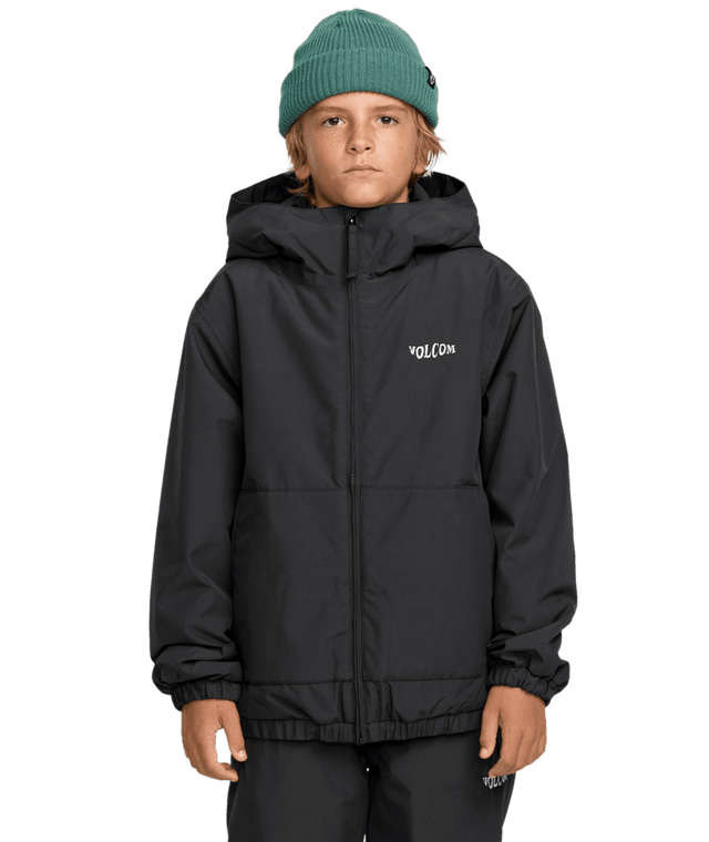 VOLCOM Youth Chaos Snow Jacket Black 2026 Youth Snow Jackets Volcom 
