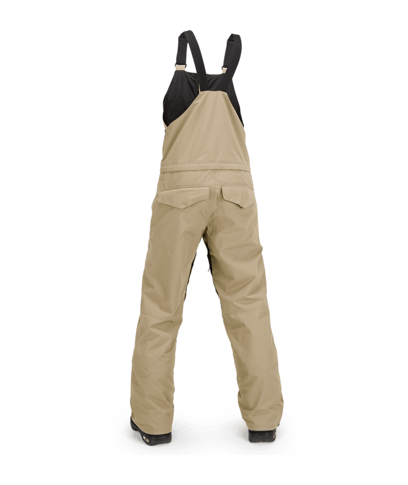 VOLCOM Kids Barkley Insulated Bib Snowboard Pants Dark Khaki 2024 Youth Snow Pants Volcom 