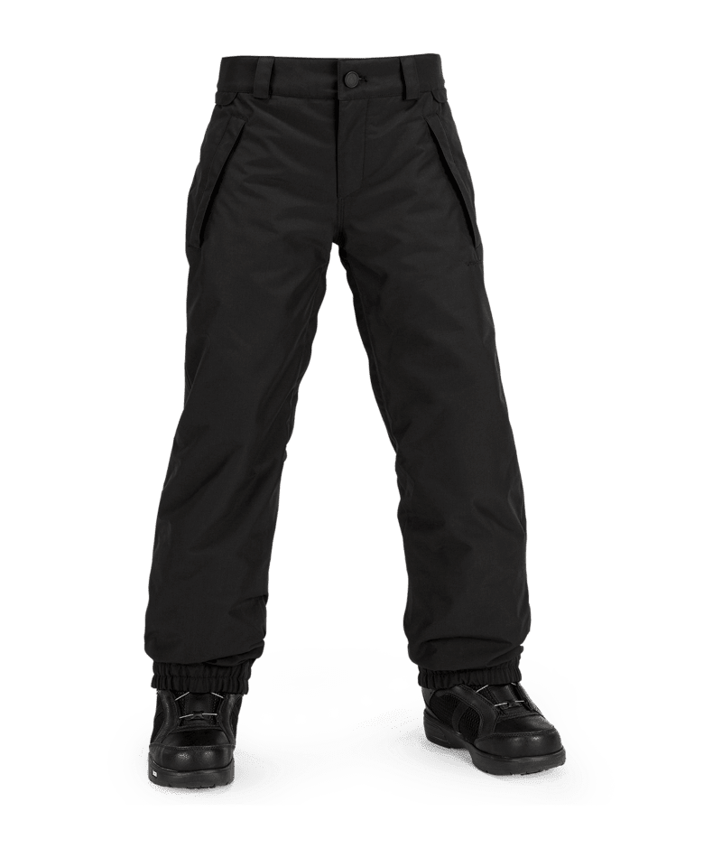 VOLCOM Kids Fernie Insulated Snowboard Pants Black 2024 Freeride Boardshop