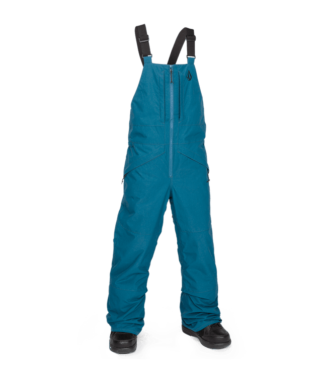 VOLCOM Youth Barkley Bib Overall Snowboard Pants Cobalt 2025 Youth Snow Pants Volcom 