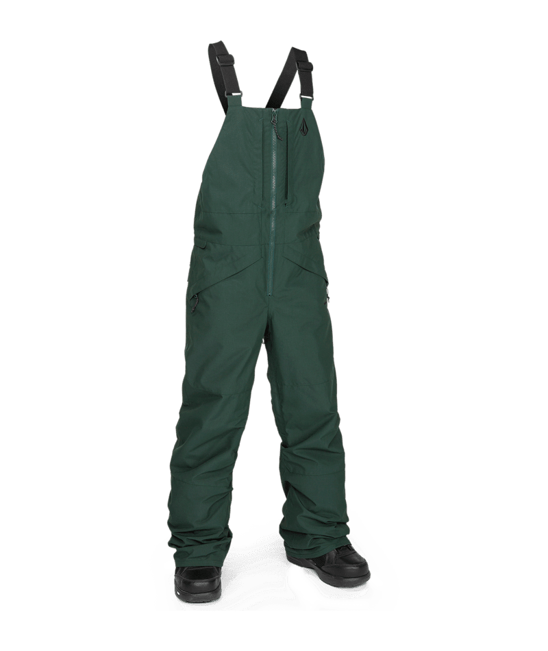 VOLCOM Youth Barkley Bib Overall Snowboard Pants Scarab 2025 Youth Snow Pants Volcom 