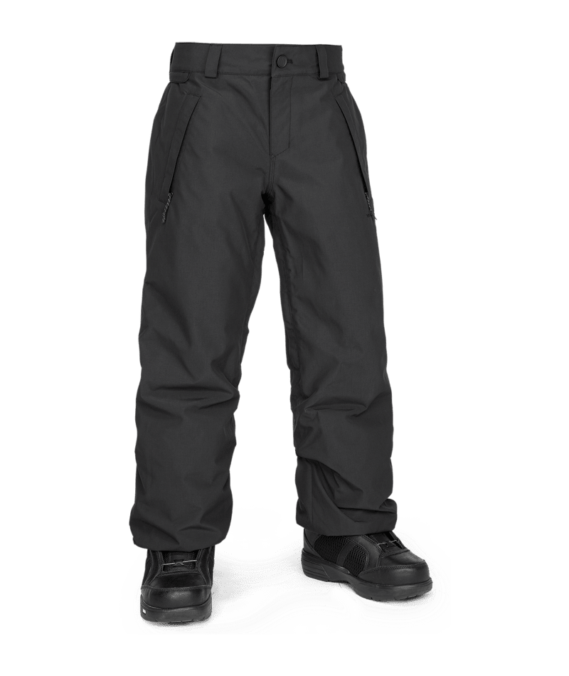 VOLCOM Fernie Insulated Snowboard Pants Black 2025 Youth Snow Pants Volcom 