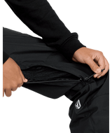 VOLCOM Youth Barkley Insulated Bib Snow Pants Black 2026 Youth Snow Pants Volcom 