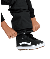 VOLCOM Youth Barkley Insulated Bib Snow Pants Black 2026 Youth Snow Pants Volcom 