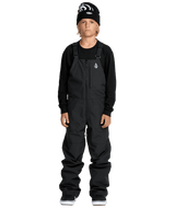 VOLCOM Youth Barkley Insulated Bib Snow Pants Black 2026 Youth Snow Pants Volcom 