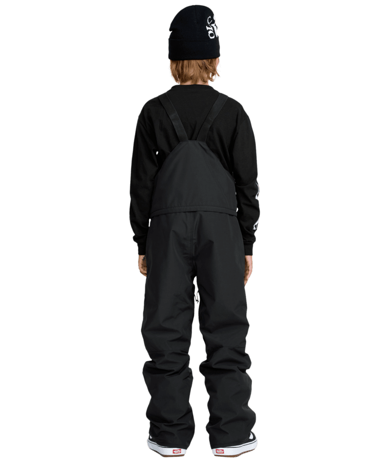 VOLCOM Youth Barkley Insulated Bib Snow Pants Black 2026 Youth Snow Pants Volcom 