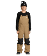 VOLCOM Youth Barkley Insulated Bib Snow Pants Bronze 20256 Youth Snow Pants Volcom 