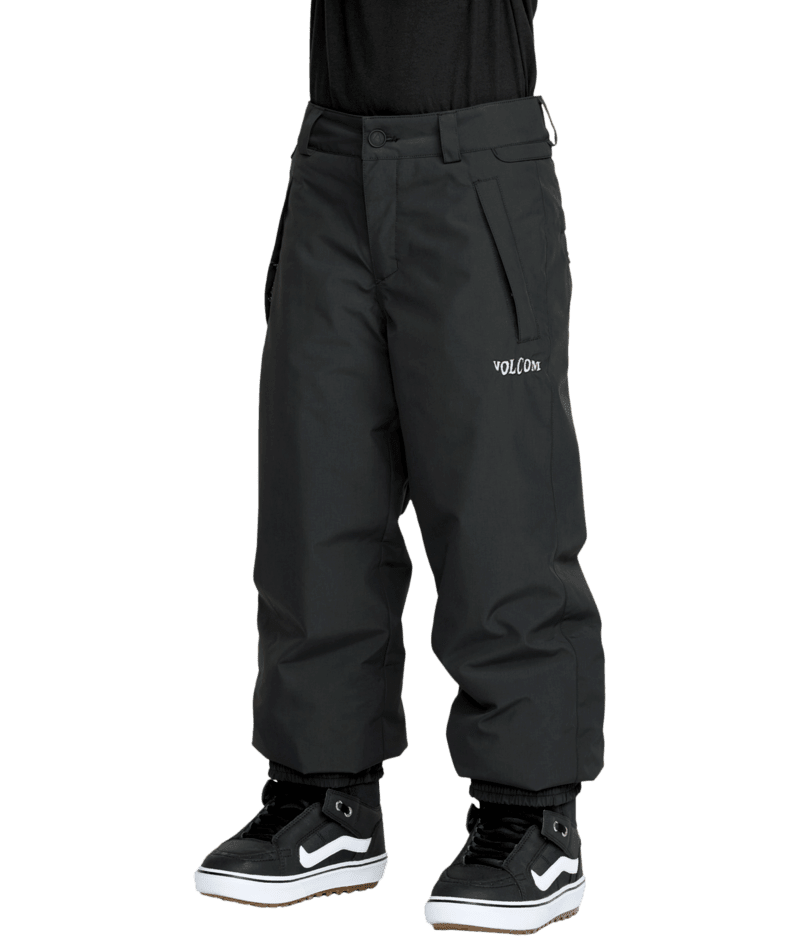 VOLCOM Youth Chaos Insulated Snow Pants Black 2026 Youth Snow Pants Volcom 