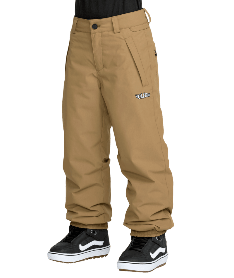 VOLCOM Youth Chaos Insulated Snow Pants Bronze 2026 Youth Snow Pants Volcom 