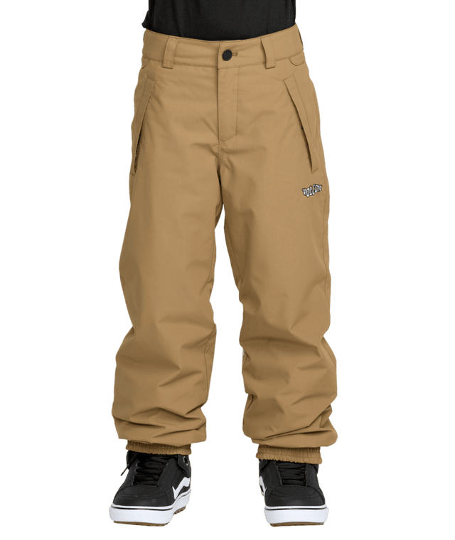 VOLCOM Youth Chaos Insulated Snow Pants Bronze 2026 Youth Snow Pants Volcom 