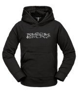VOLCOM Youth Hydro Fleece Pullover Hoodie Black Boy's Pullover Hoodies Volcom 