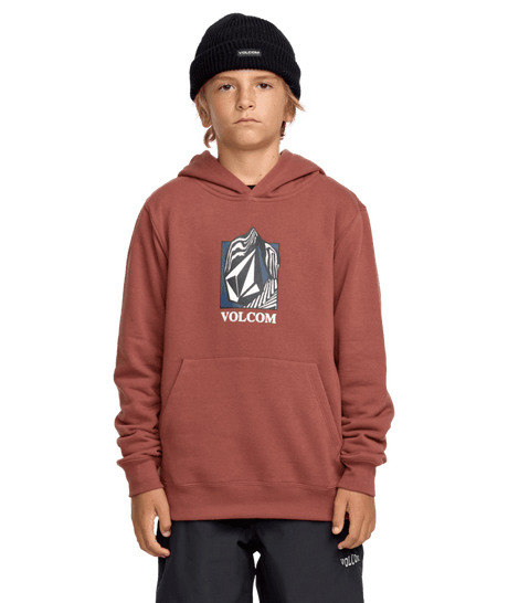 VOLCOM Youth Essentials Pullover Hoodie Henna Boy's Pullover Hoodies Volcom 