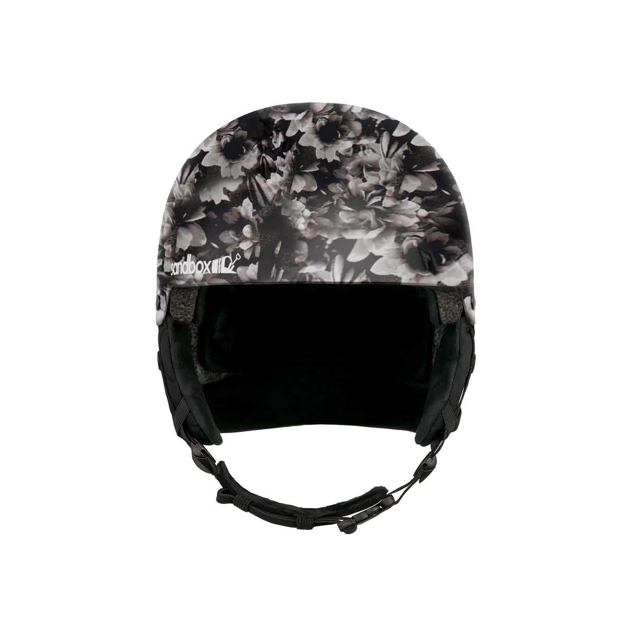 SANDBOX Icon Snow Helmet Black Floral Women's Snow Helmets Sandbox 