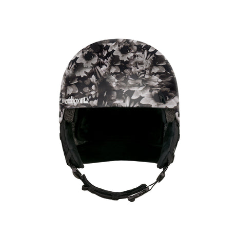 SANDBOX Icon Snow Helmet Black Floral Women's Snow Helmets Sandbox 
