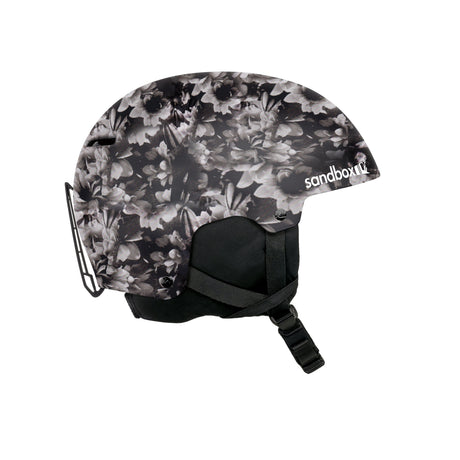 SANDBOX Icon Snow Helmet Black Floral Women's Snow Helmets Sandbox 