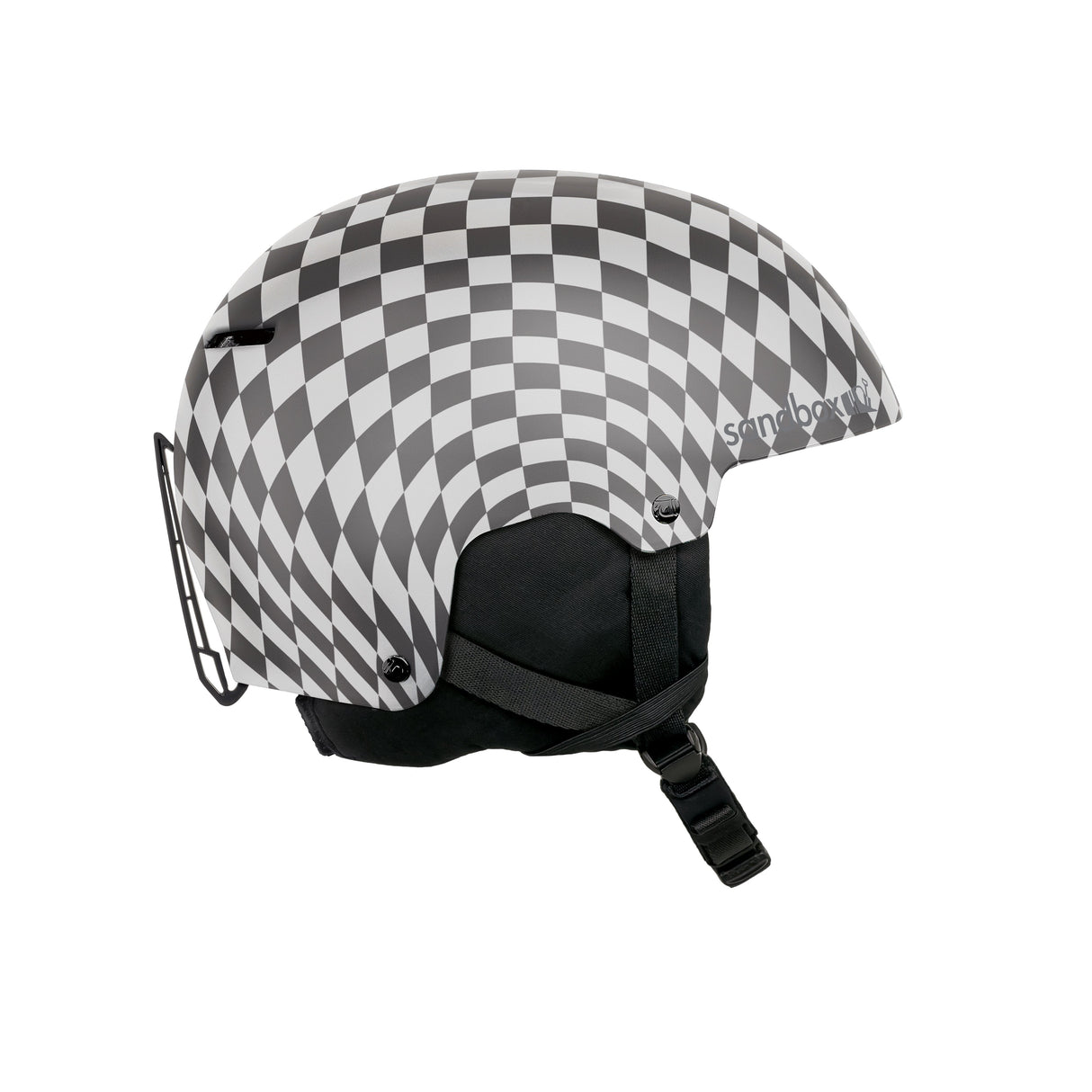 SANDBOX Icon Snow Helmet Checkered Men's Snow Helmets Sandbox 
