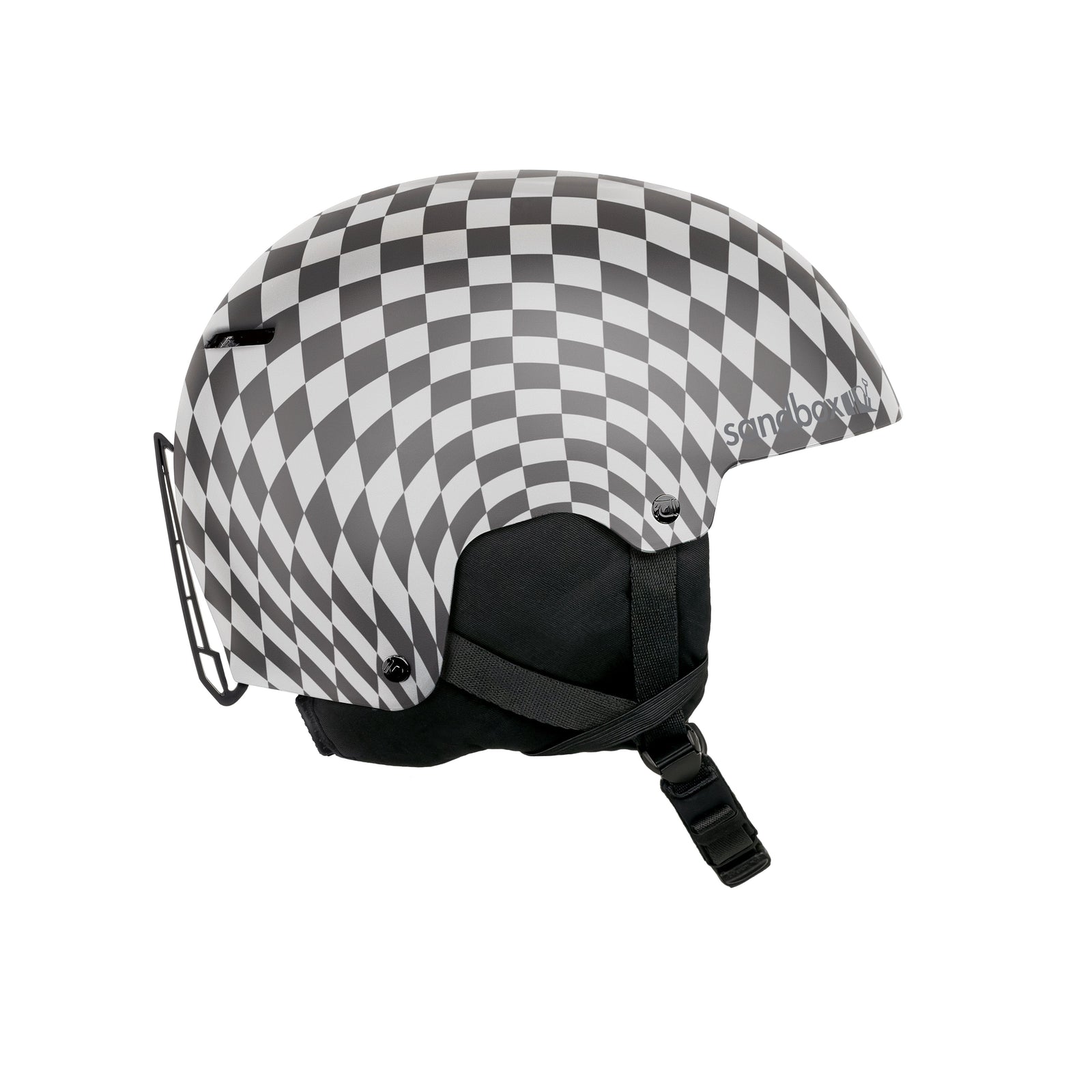 SANDBOX Icon Snow Helmet Checkered Men's Snow Helmets Sandbox 
