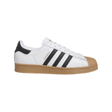 ADIDAS Superstar ADV Shoes Cloud White/Core Black/Gum Men's Skate Shoes Adidas 