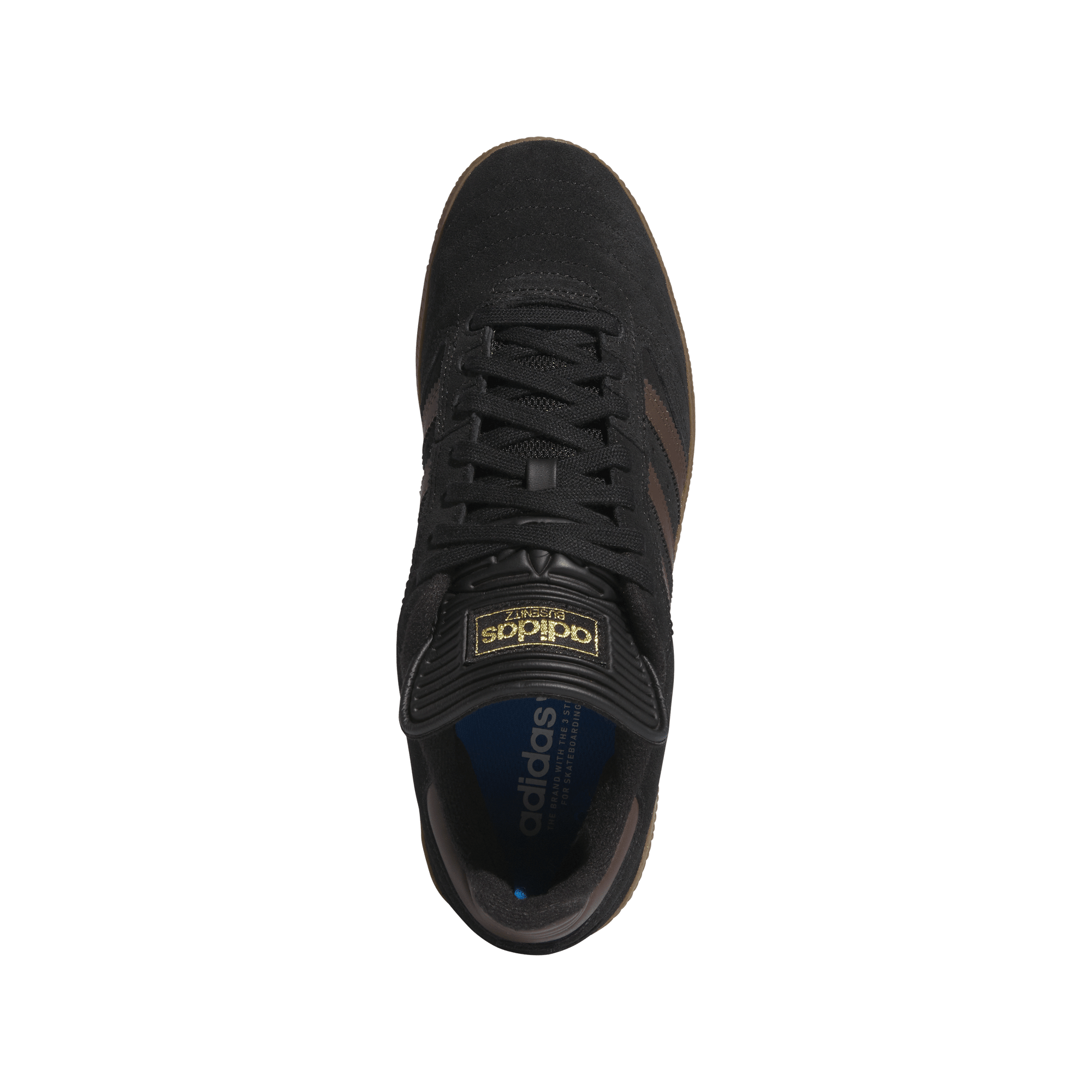 ADIDAS Busenitz Pro Shoes Core Black/Brown/Gold Metallic Men's Skate Shoes Adidas 