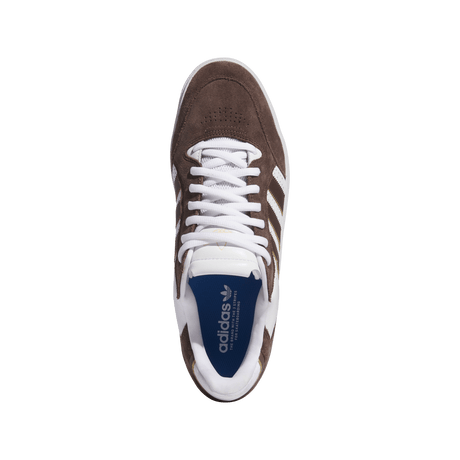 ADIDAS Tyshawn Low Shoes Brown/Cloud White/Gold Metallic Men's Skate Shoes Adidas 