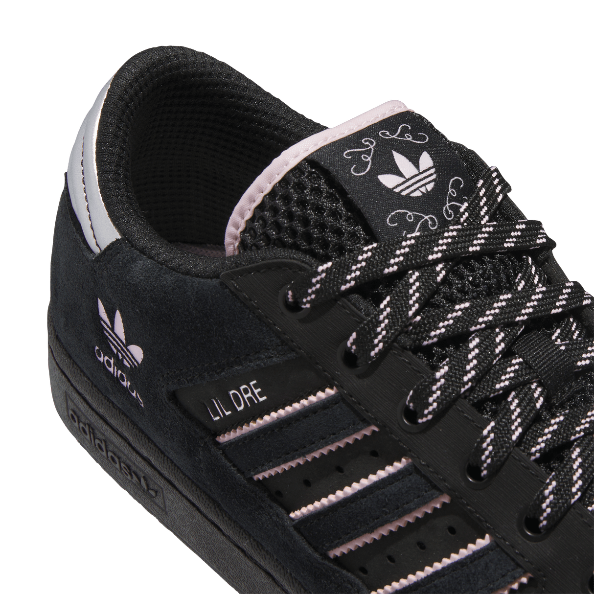 Dre × adidas Originals Centennial 85 adidas Lil Dre Centennial 85 ADV Low Black Skate Shoes | Zumiez