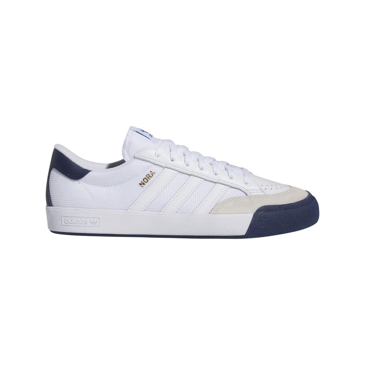 ADIDAS Nora Shoes Cloud White/Chalk White/Collegiate Navy Men's Skate Shoes Adidas 