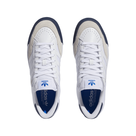 ADIDAS Nora Shoes Cloud White/Chalk White/Collegiate Navy Men's Skate Shoes Adidas 