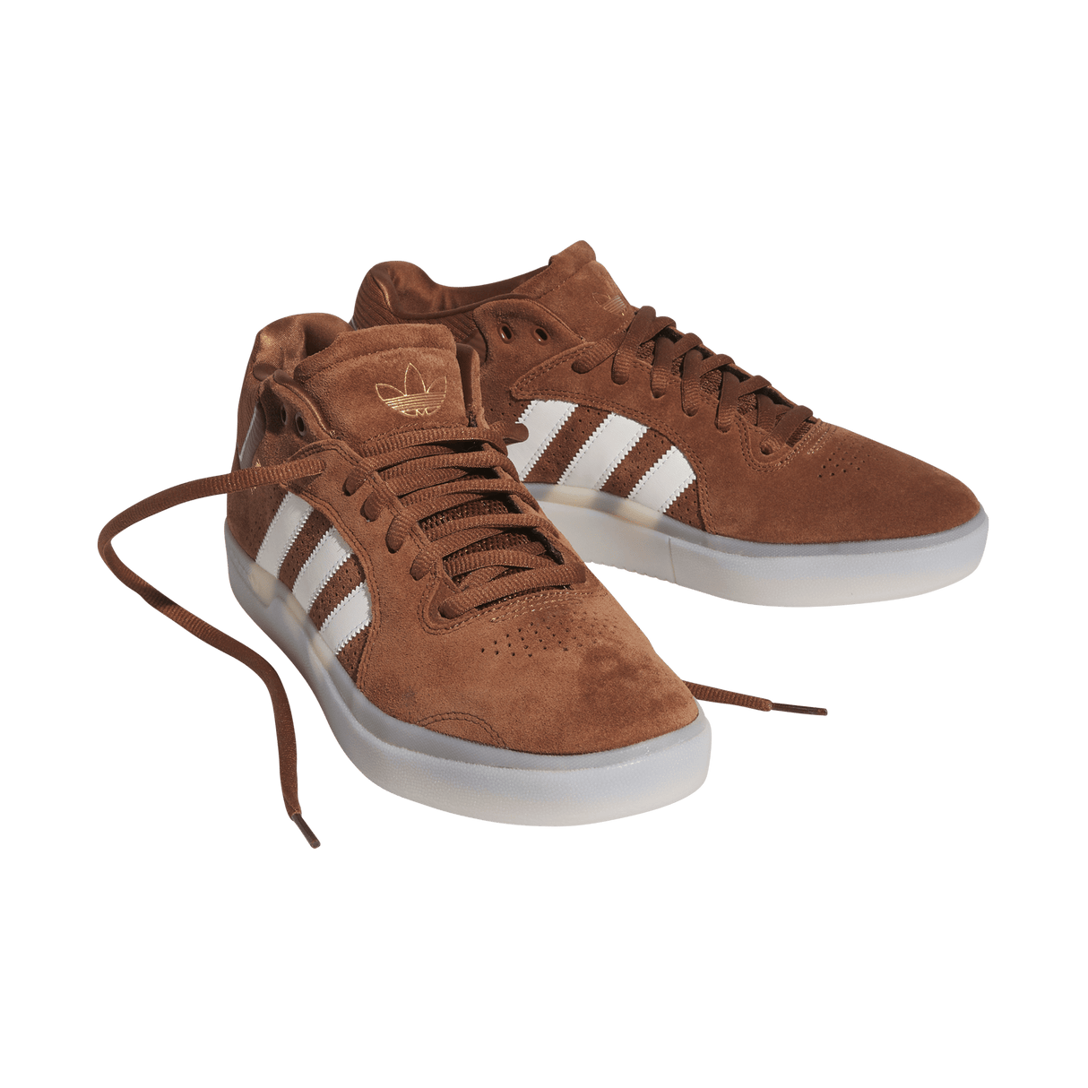 ADIDAS Tyshawn Remastered Shoes Preloved Brown/Cloud White/Gold Metallic Men's Skate Shoes Adidas 