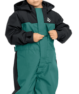 VOLCOM Toddler Little Flurry One Piece Snow Suit Atlantic Deep 2026 Toddler Outerwear Volcom 