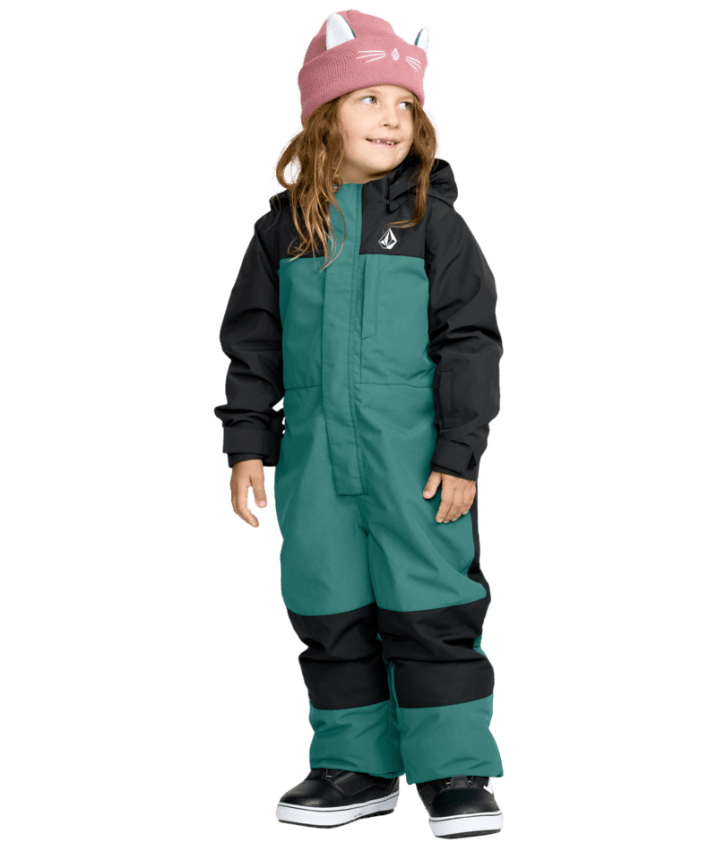 VOLCOM Toddler Little Flurry One Piece Snow Suit Atlantic Deep 2026 Toddler Outerwear Volcom 