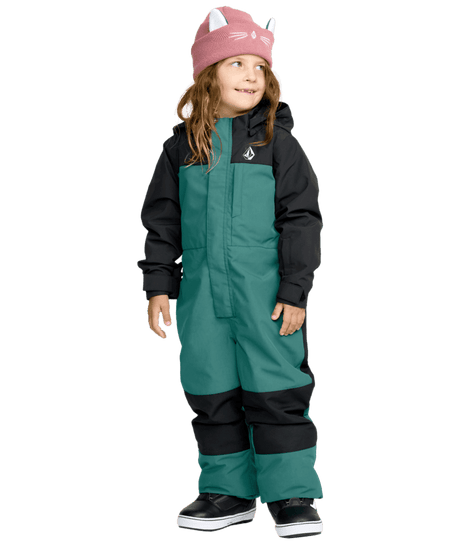 VOLCOM Toddler Little Flurry One Piece Snow Suit Atlantic Deep 2026 Toddler Outerwear Volcom 