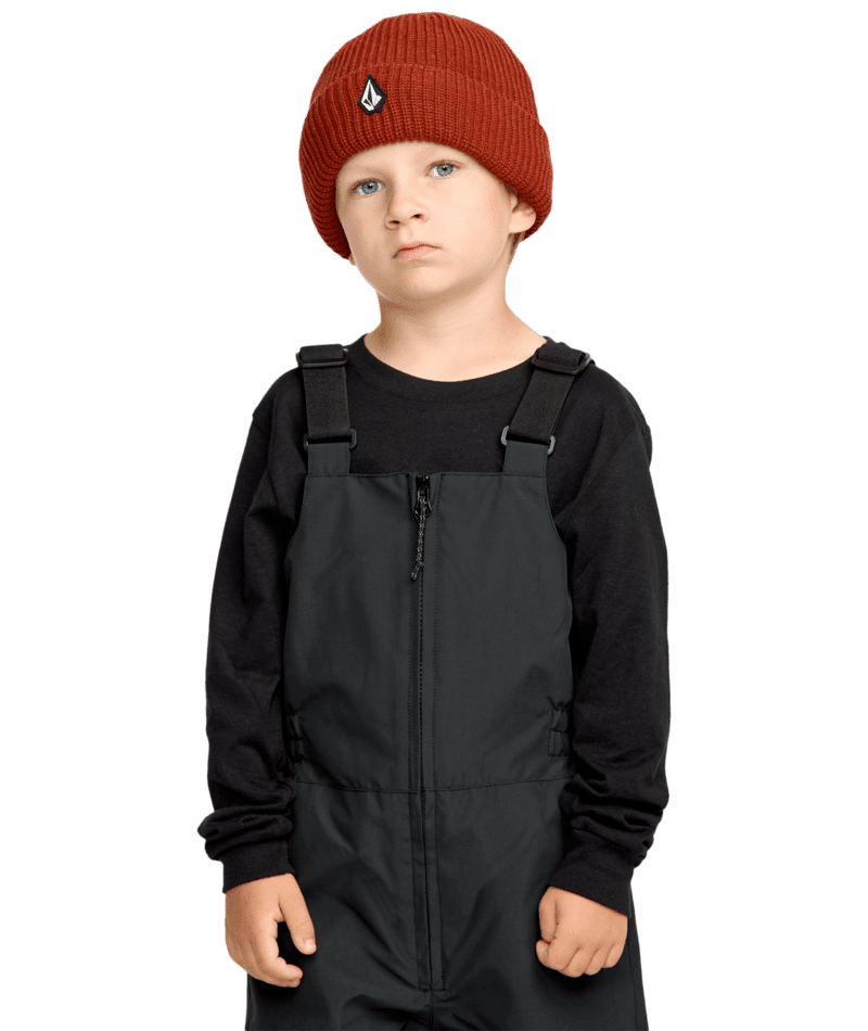 VOLCOM Toddler Little Flurry Insulated Bib Snow Pants Black 2026 Toddler Outerwear Volcom 