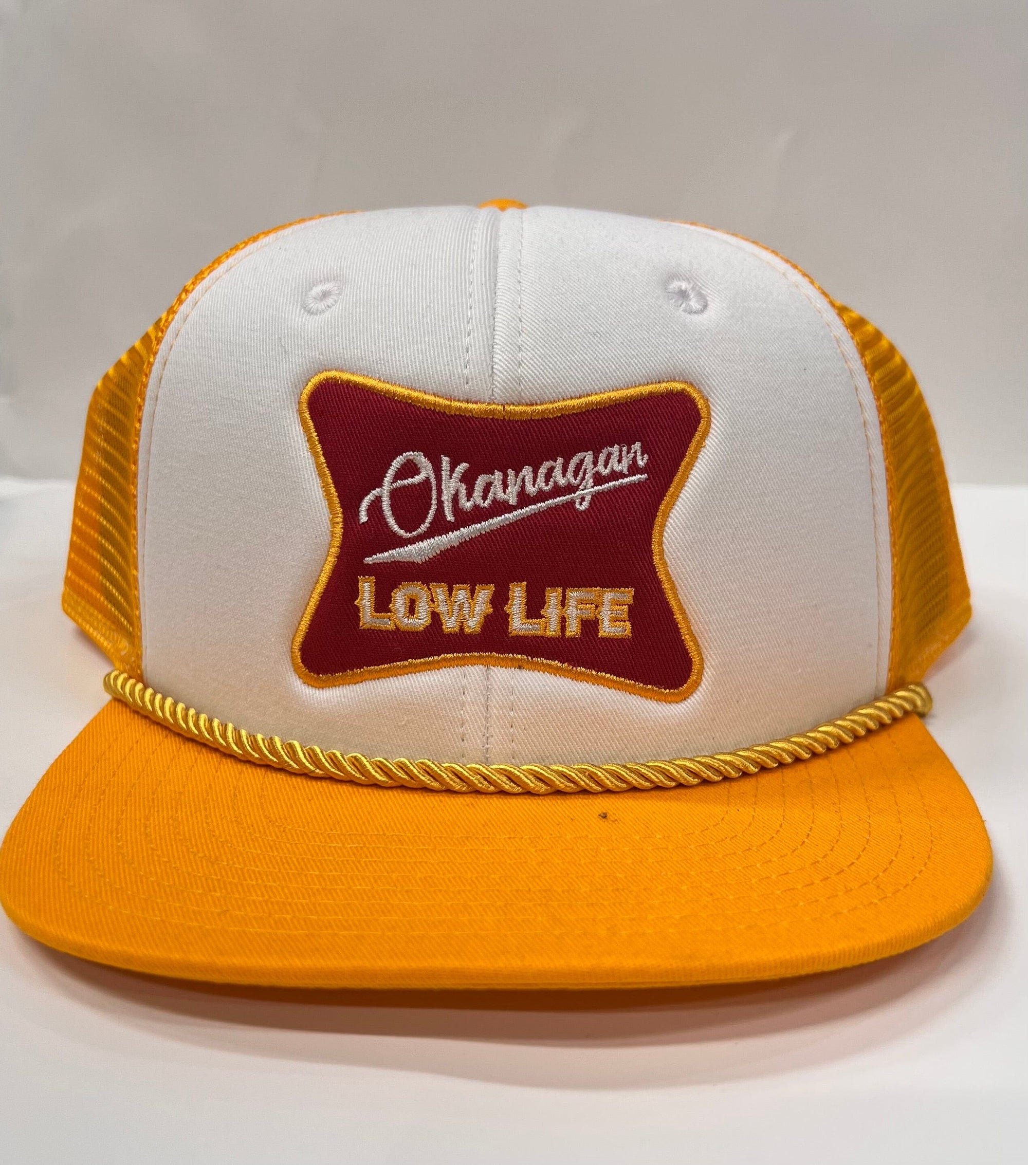 FREERIDE Low Life Trucker Hat Gold Men's Hats Freeride 
