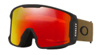 OAKLEY Line Miner L Army Green Corduroy - Prizm Torch Iridium Snow Goggle Snow Goggles Oakley 