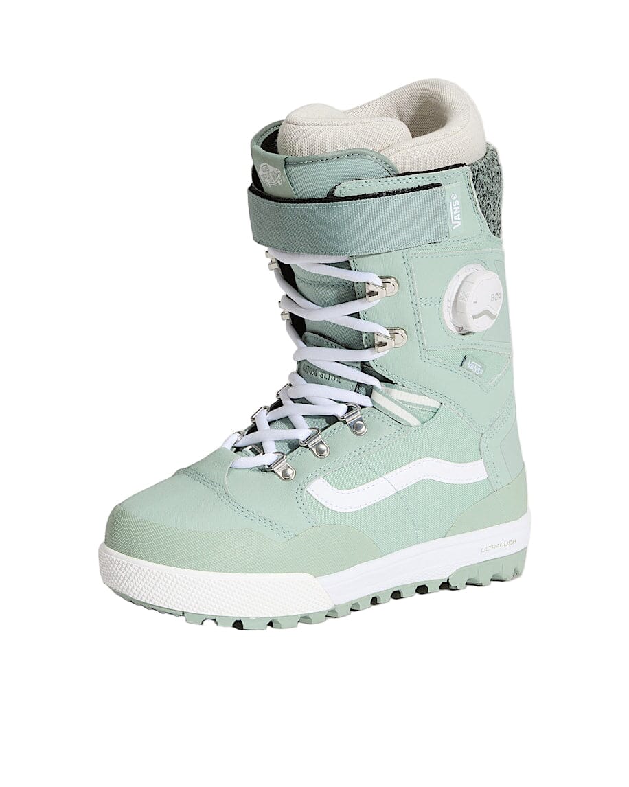 VANS Women's Luna Pro Snowboard Boot 30th Anniversary Olive Grey 2026 Women's Snowboard Boots Vans 