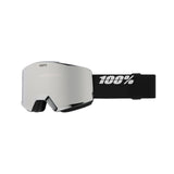 100% Norg Black - HiPER Silver Mirror + HiPER Pink/Turquoise Mirror Snow Goggle Snow Goggles 100% 