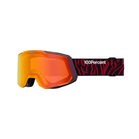 100% Snowcraft Ignis - HiPER Orange Mirror + HiPER Silver Flash Mirror Snow Goggle Snow Goggles 100% 