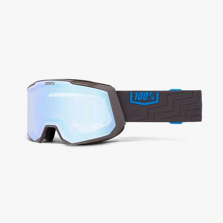 100% Snowcraft XL Fort - HiPER Blue Mirror + HiPER Silver Flash Mirror Snow Goggle Snow Goggles 100% 