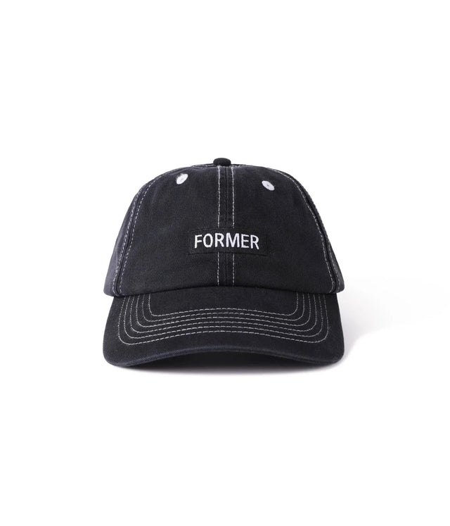 FORMER Legacy Rose Cap Washed Black Men's Hats Former 