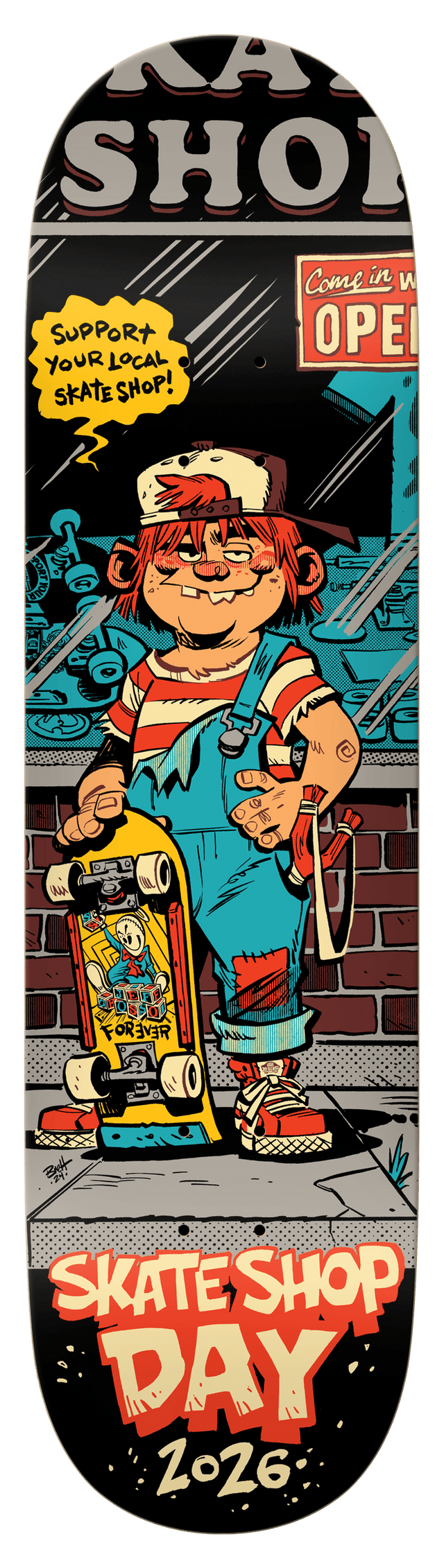 DLX Shop Keepers 8.25 Skateboard Deck Skateboard Decks Krooked 