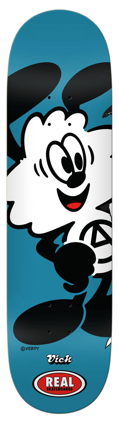 REAL Verdy Vick 8.5 Skateboard Deck Skateboard Decks Real 