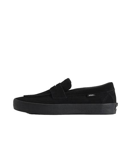 VANS Skate Loafer Shoes Suede Black/Black Men's Skate Shoes Vans 