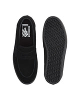 VANS Skate Loafer Shoes Suede Black/Black Men's Skate Shoes Vans 